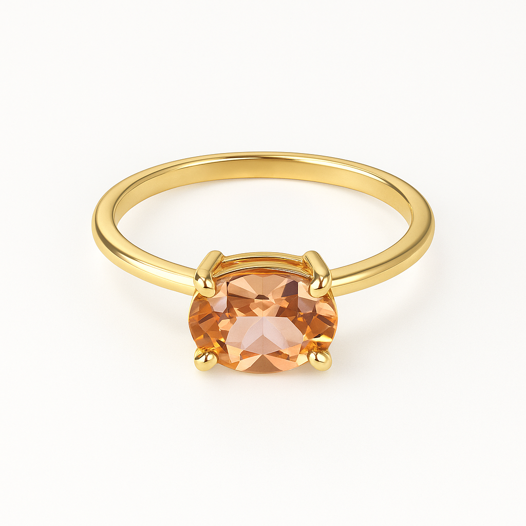 Champagne ring gold