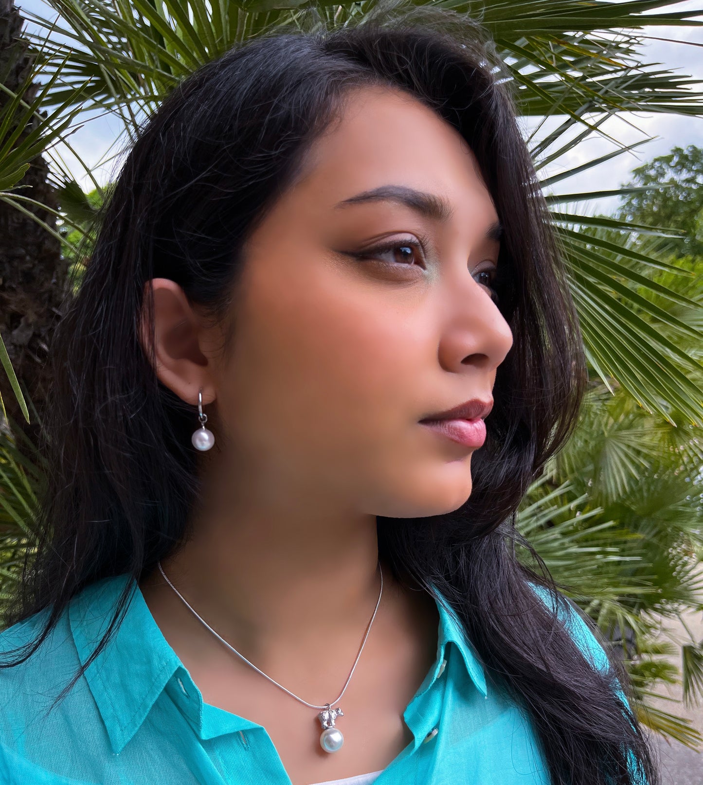 Ice bear pendant