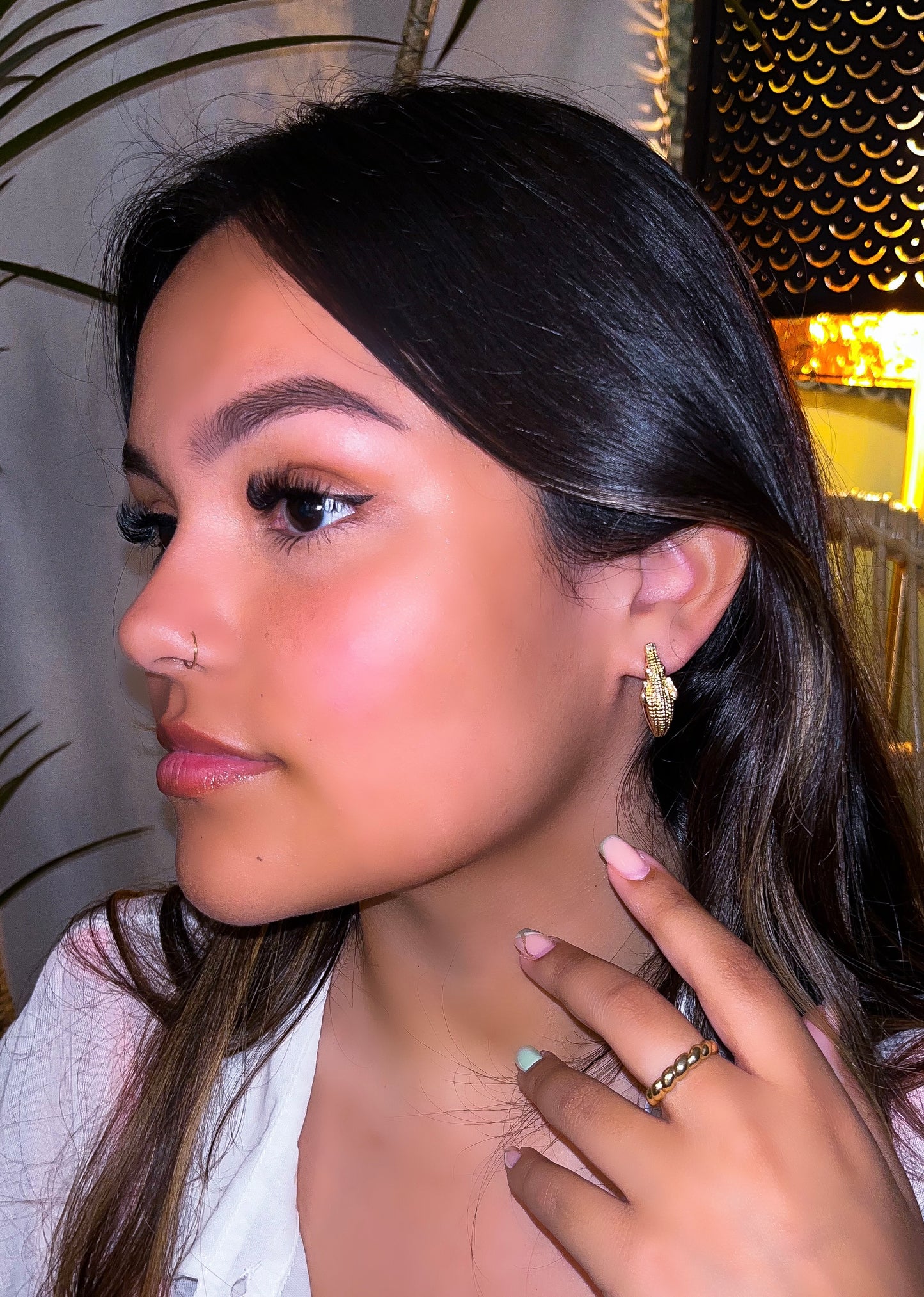 Croco hoops