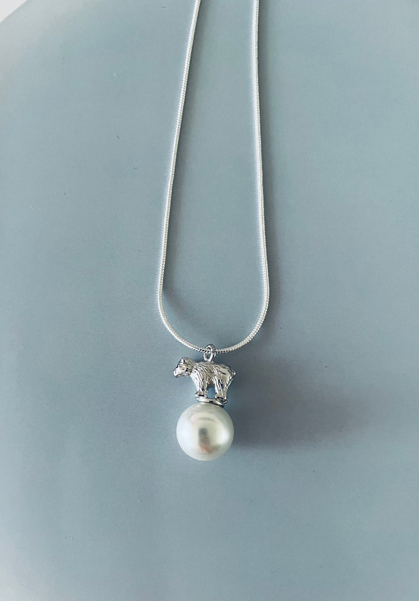 Ice bear pendant
