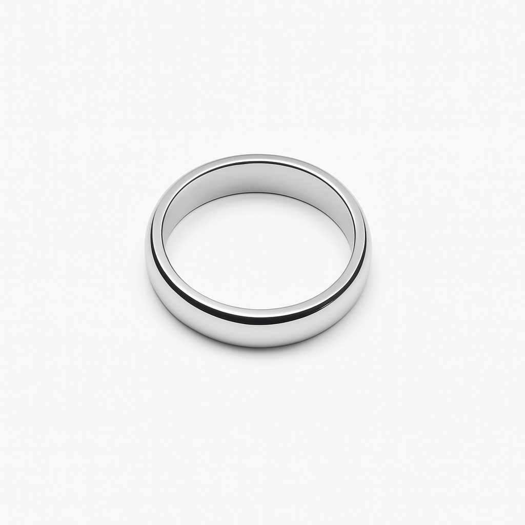 Wedding ring white gold