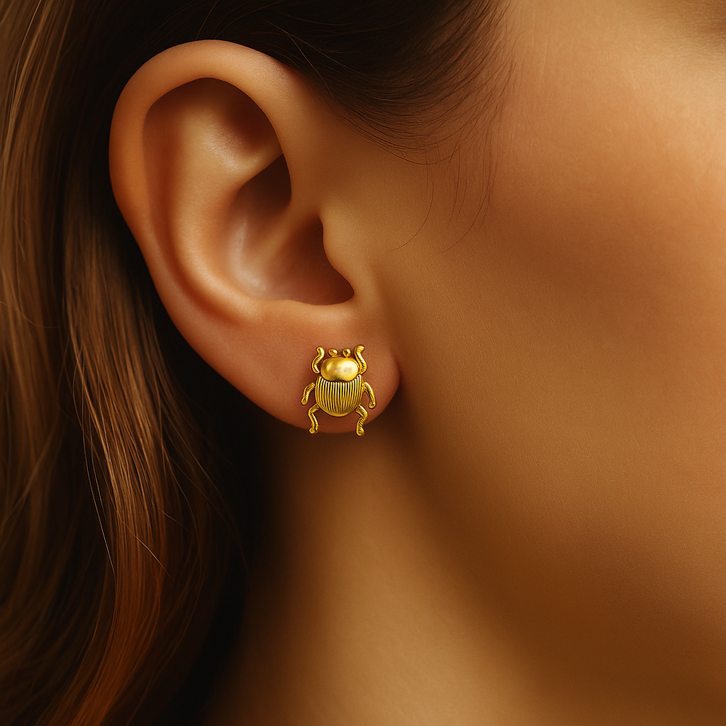 Scarabee earrings
