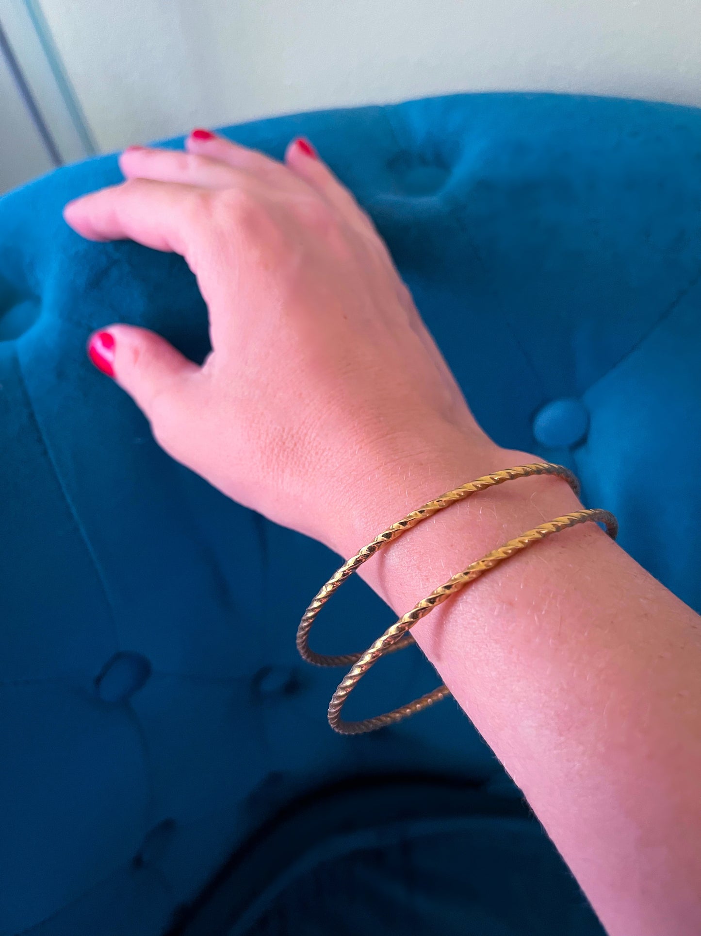 Twist bracelet round