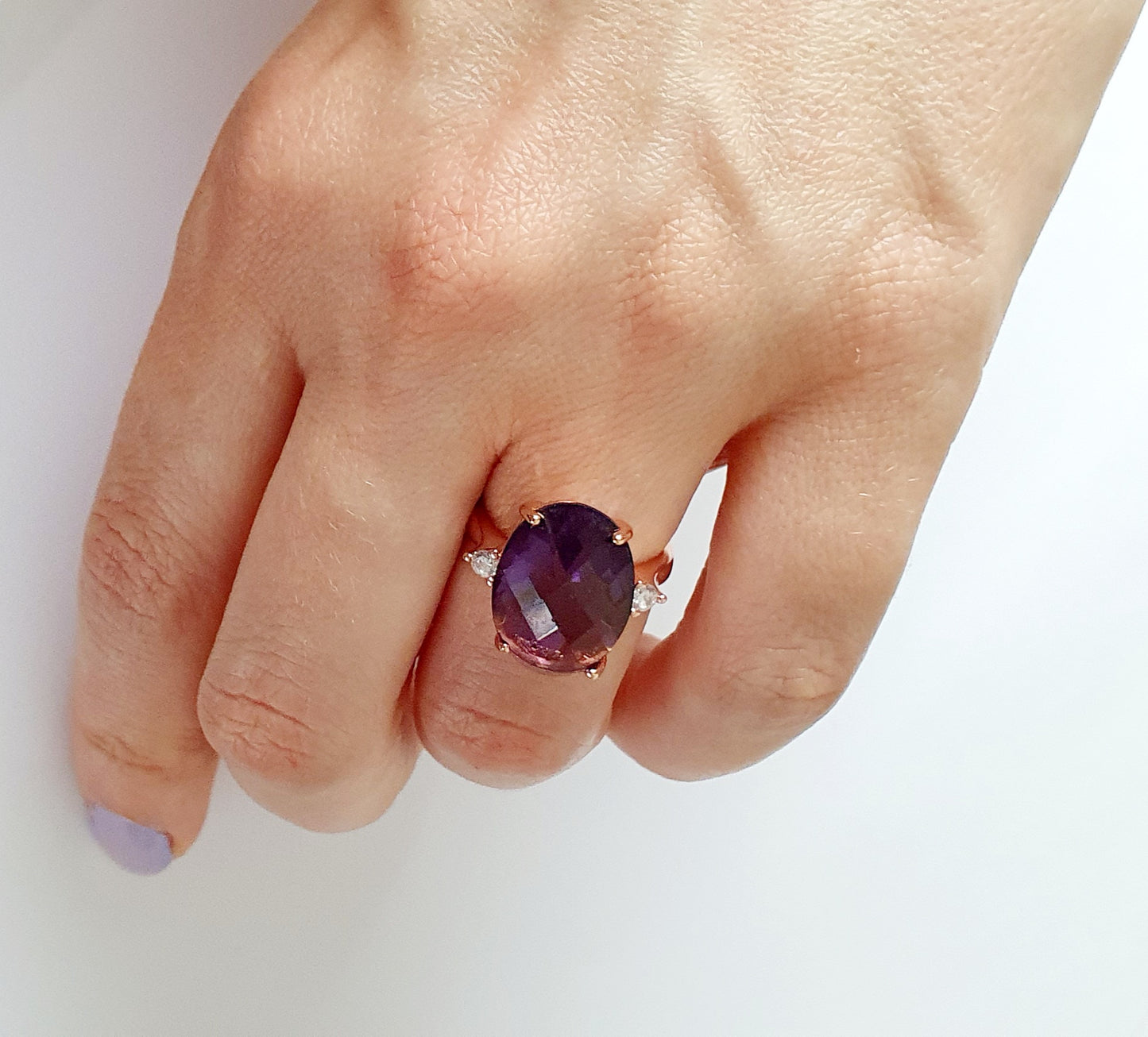 Amethyst ring